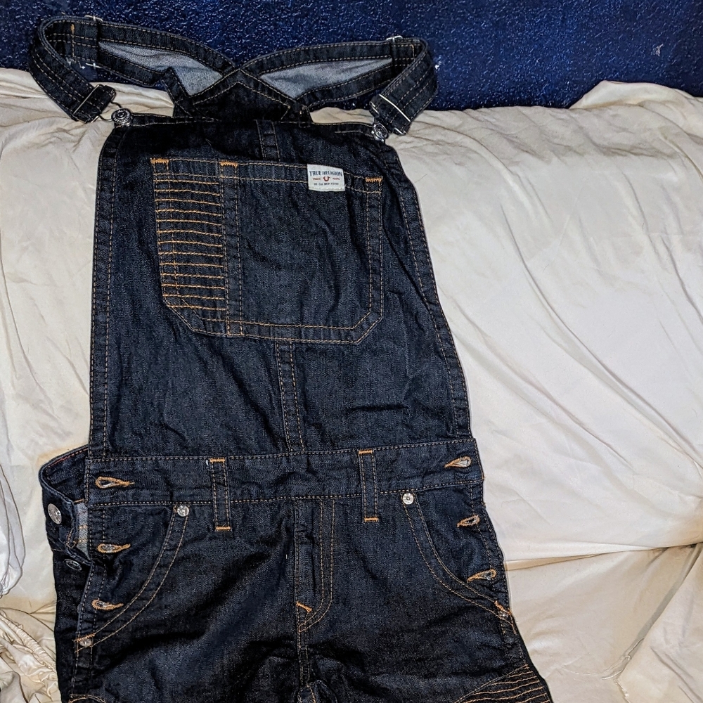 True religion overalls